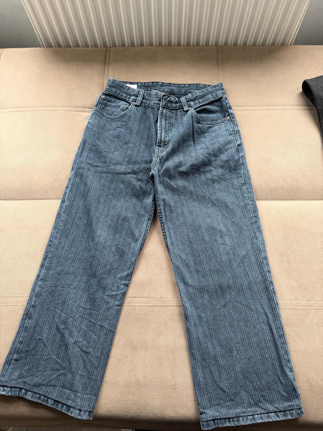 TEXTURED STRIPE JEANS - Image 2