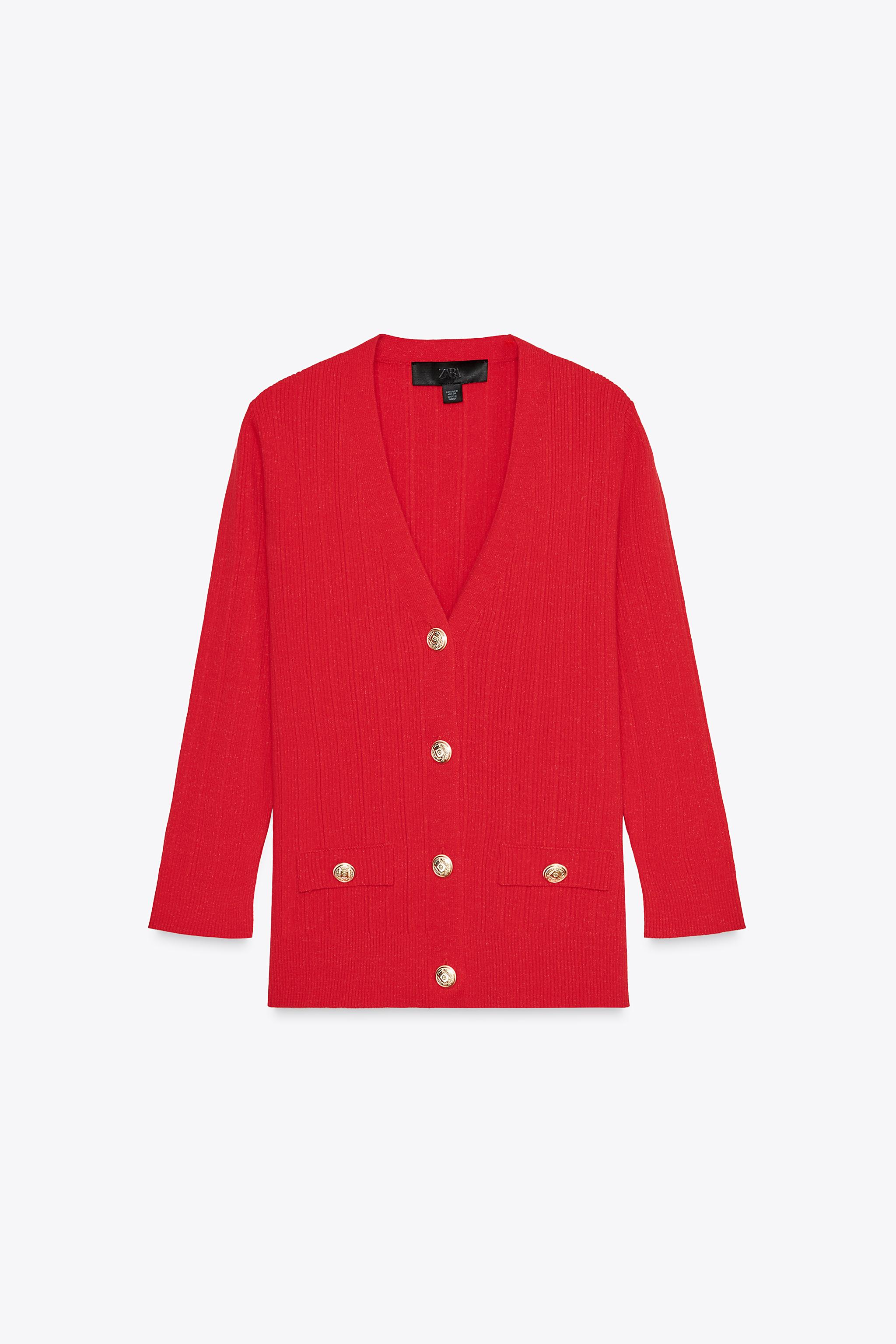 GILET EN MAILLE CÔTELÉE