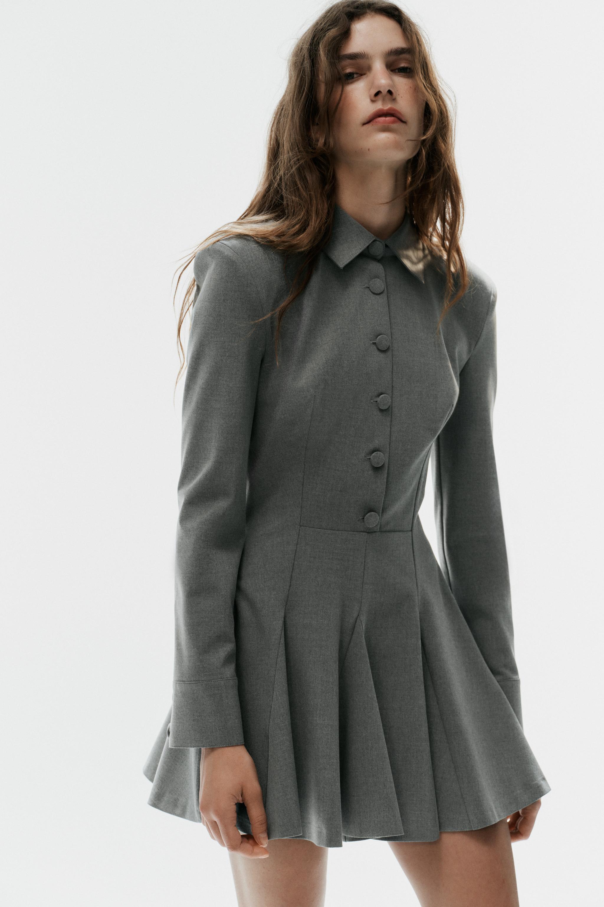 Mini Shirt Dress by Zara
