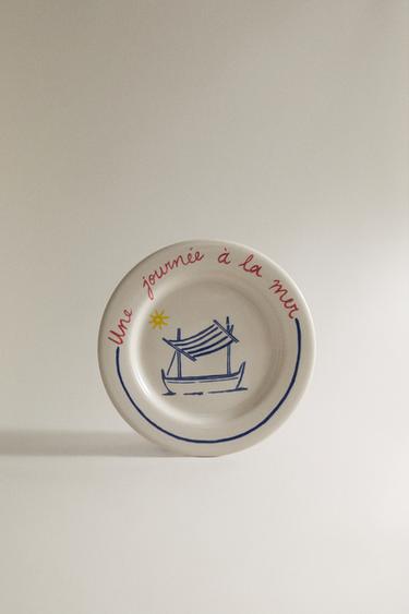 SUMMER SIDE PLATE | DIEGO NINE - Blue by Zara
