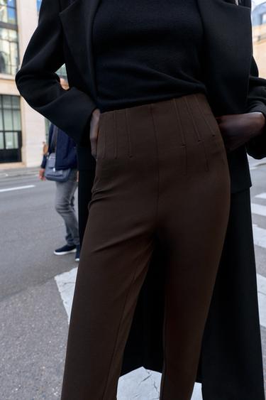 LEGGING BODY SCULPT - Marron foncé de Zara - Image 2