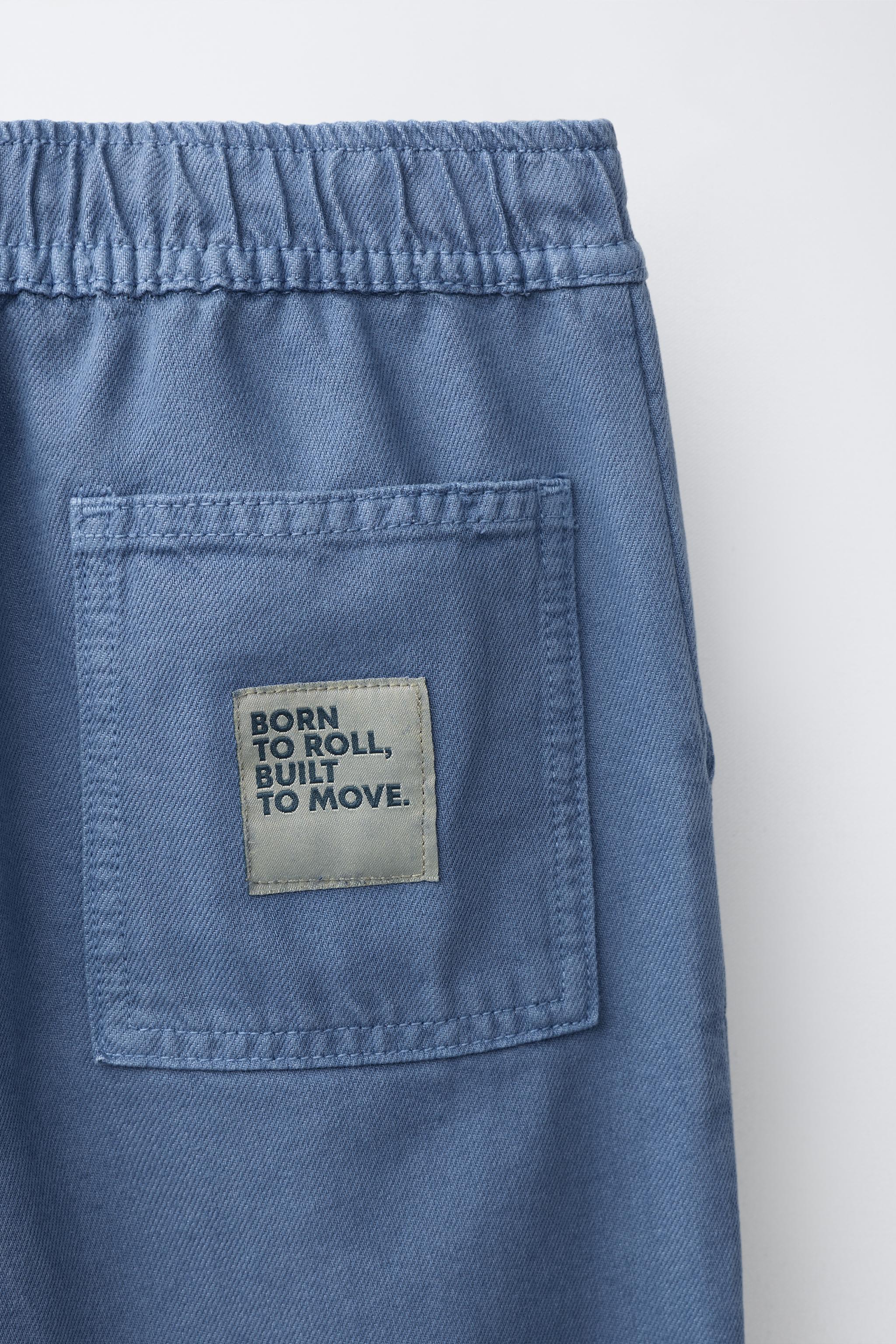 Детские брюки Zara FLOWY SALGA PANTS — фото 4