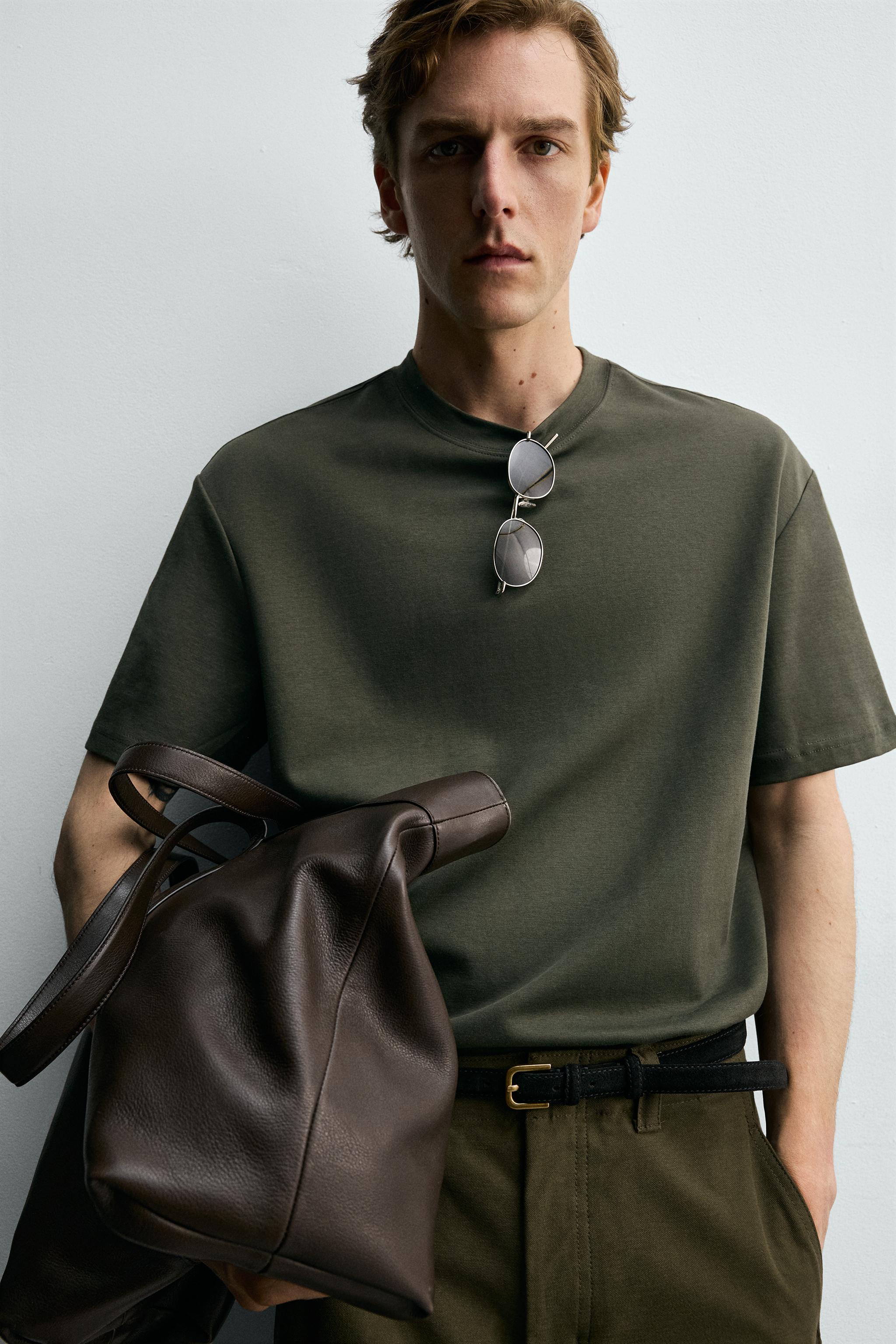 RELAXED FIT INTERLOCK T-SHIRT