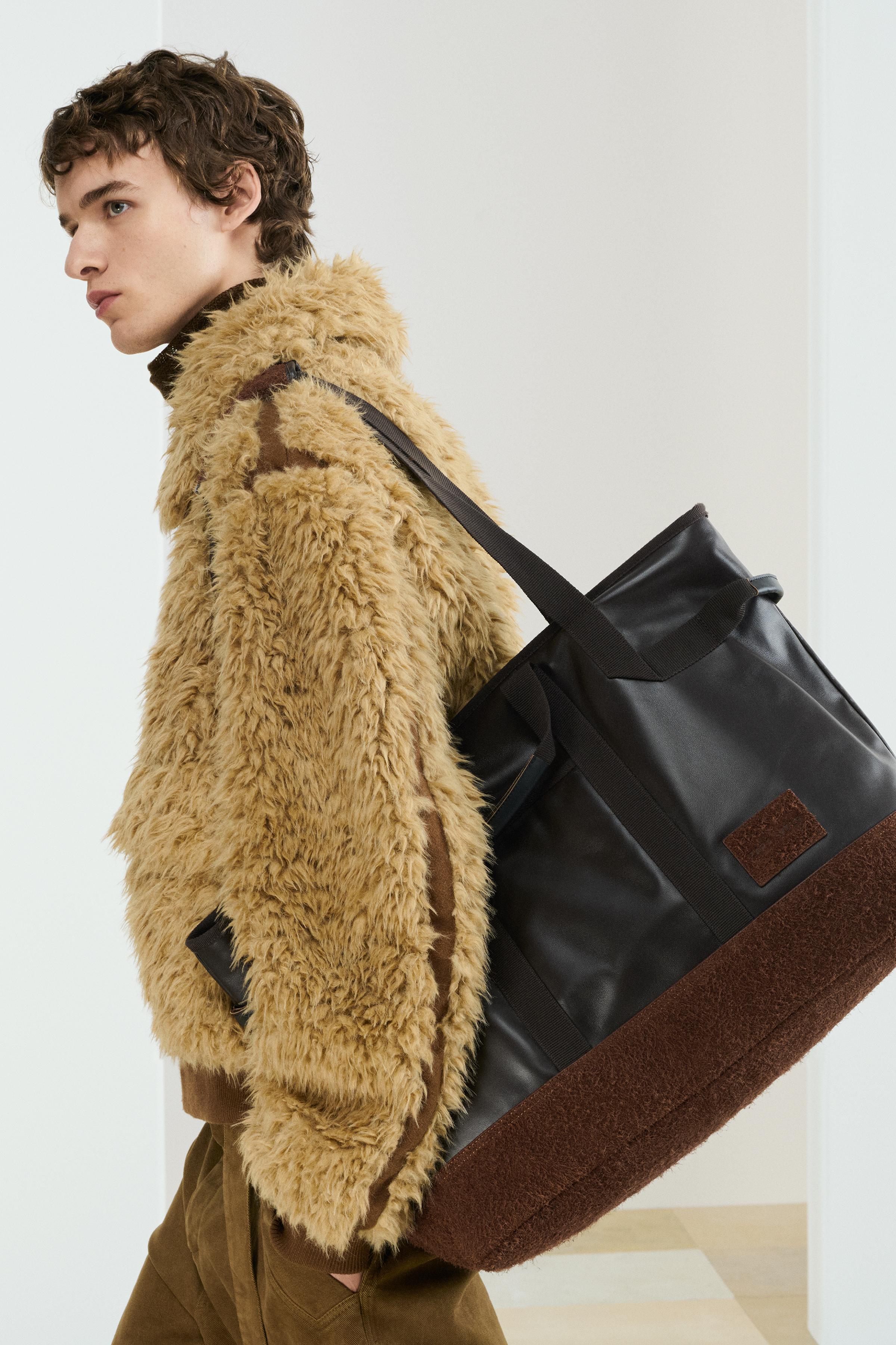 ホメルスアゲハ　「ジャマイカ」 ZARA レア購入品 ボアジャケット 馬柄 XL - メルカリ