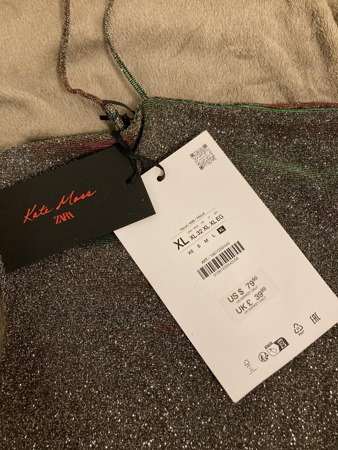 SHIMMER MINI DRESS KATE MOSS X ZARA - Image 5