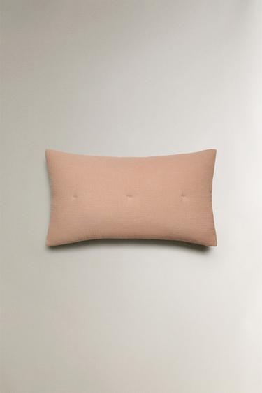 CHILDREN'S PLAIN MUSLIN CUSHION COVER - Рожевий Zara
