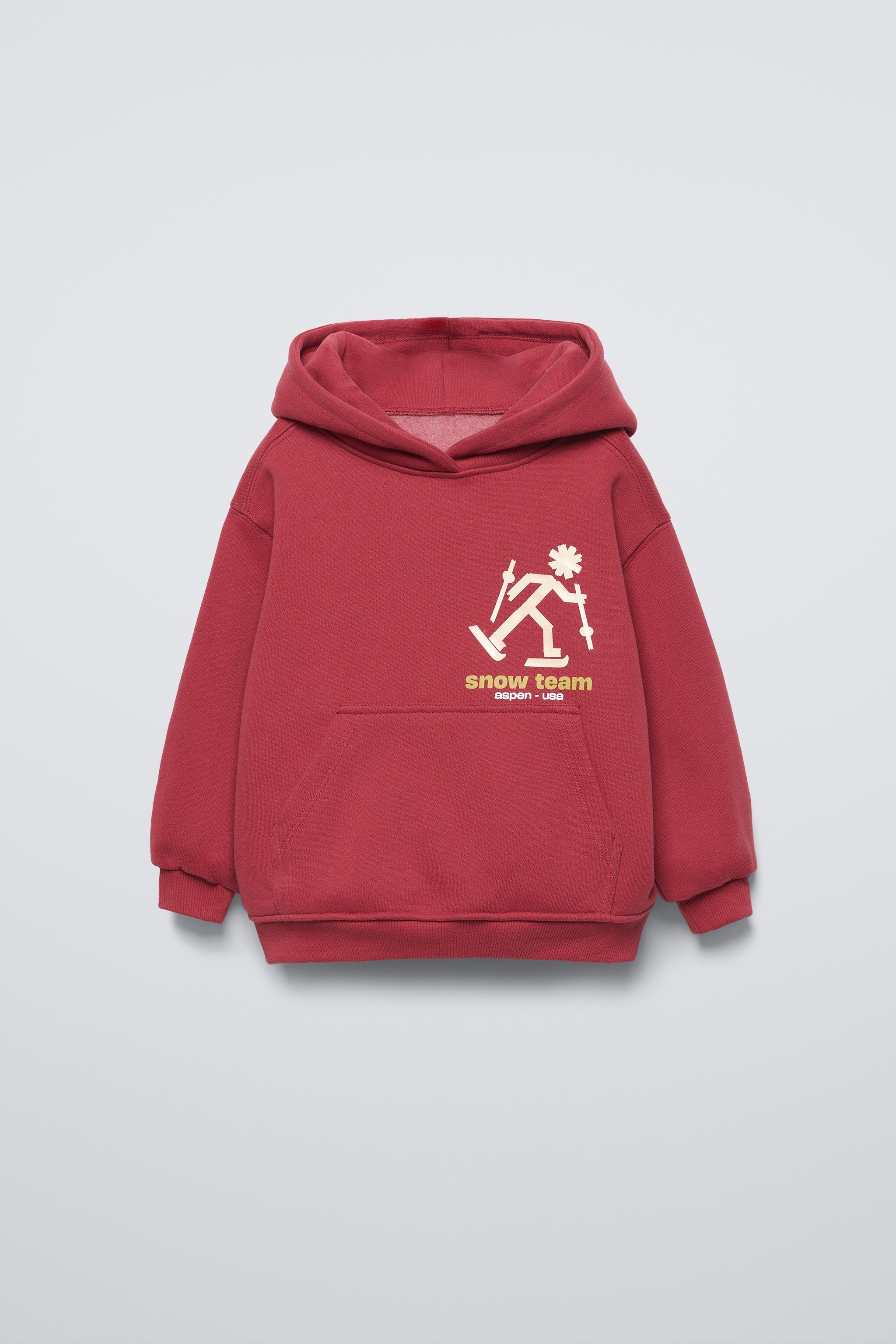 安心★関税込み★ZARA★RACING PRINT HOODIE RACING PRINT HOODIE - Oyster-white | ZARA United States
