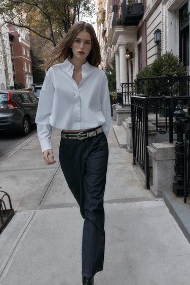 ШАР ПІШІМДІ ШАЛБАР - Көк Zara компаниясынан