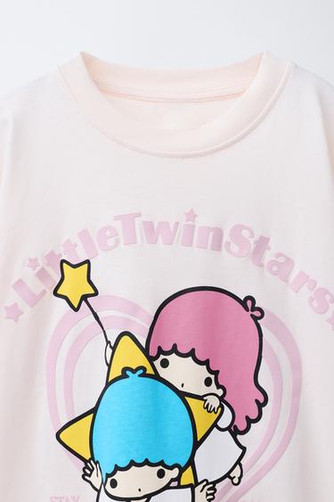 T-SHIRT LITTLE TWIN STARS © SANRIO - Rose de Zara - Image 2