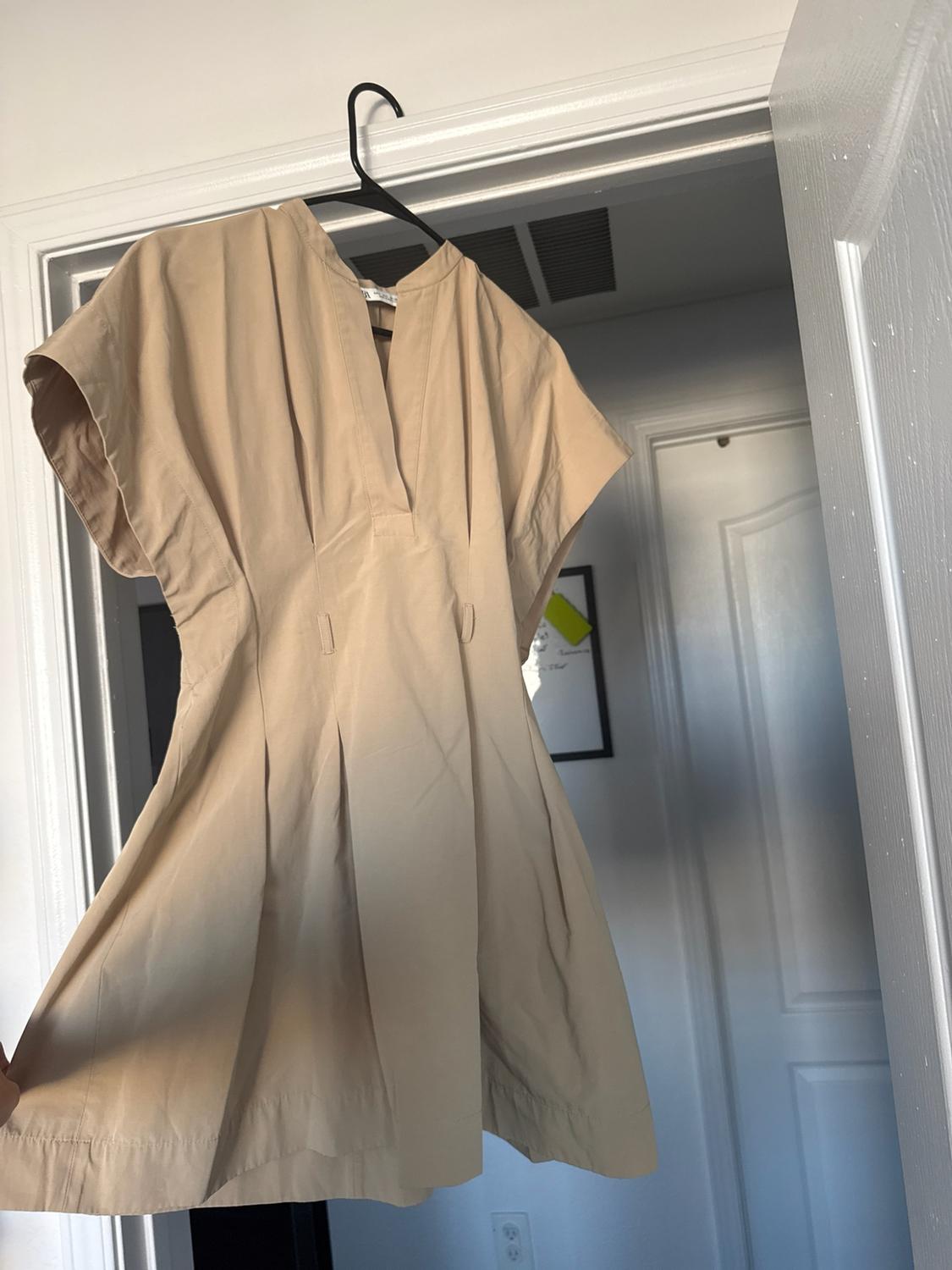 BELTED SHORT DRESS ZW COLLECTION - Image 6