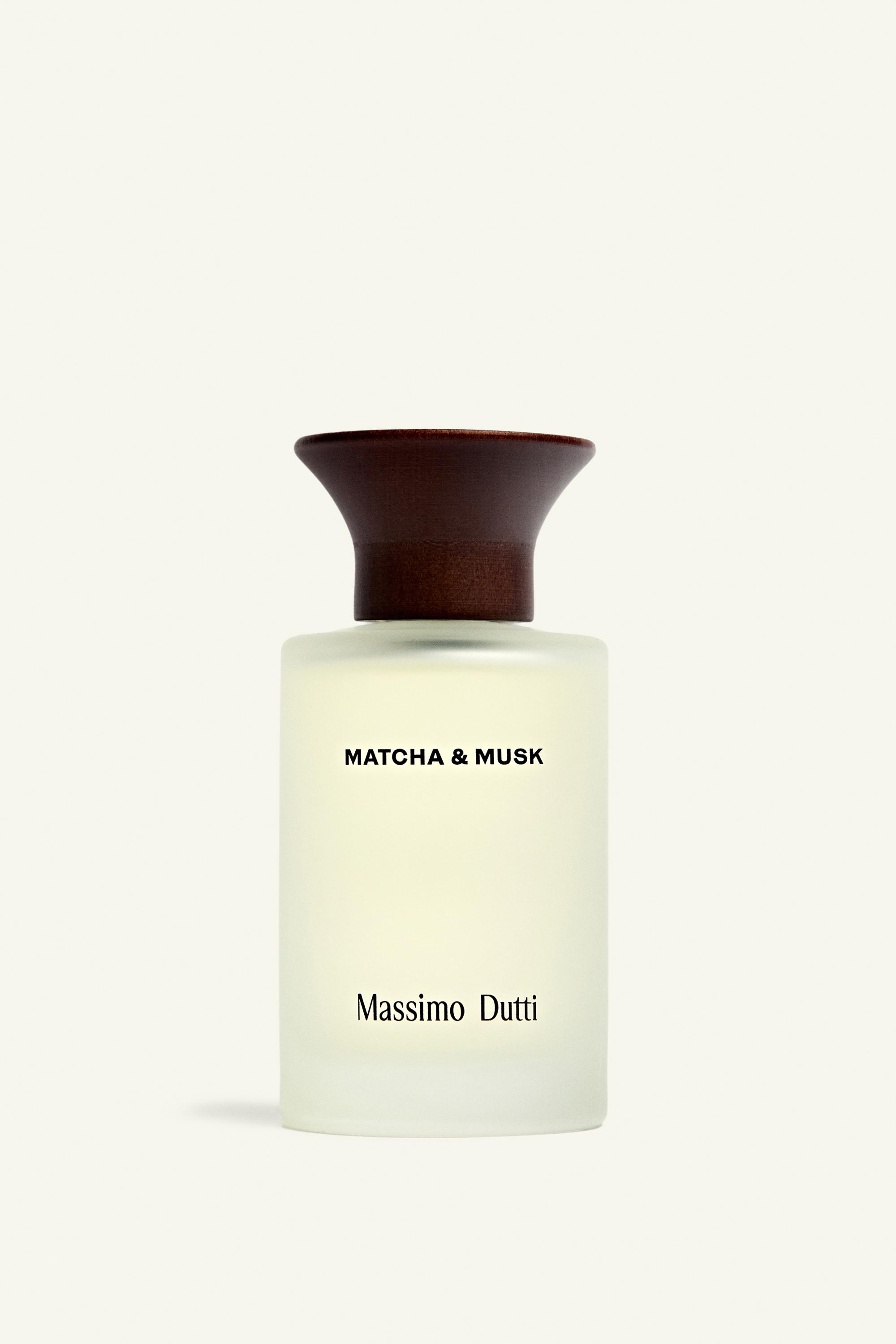 (100ML) MASSIMO DUTTI MATCHA & MUSK EAU DE PARFUM — Light green