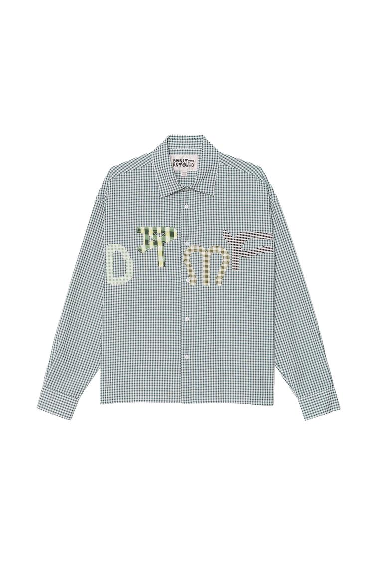 Camisa cuadros parches dtmf