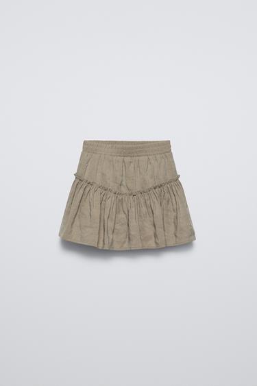 FALDA BERMUDA VOLANTES - Arena de Zara