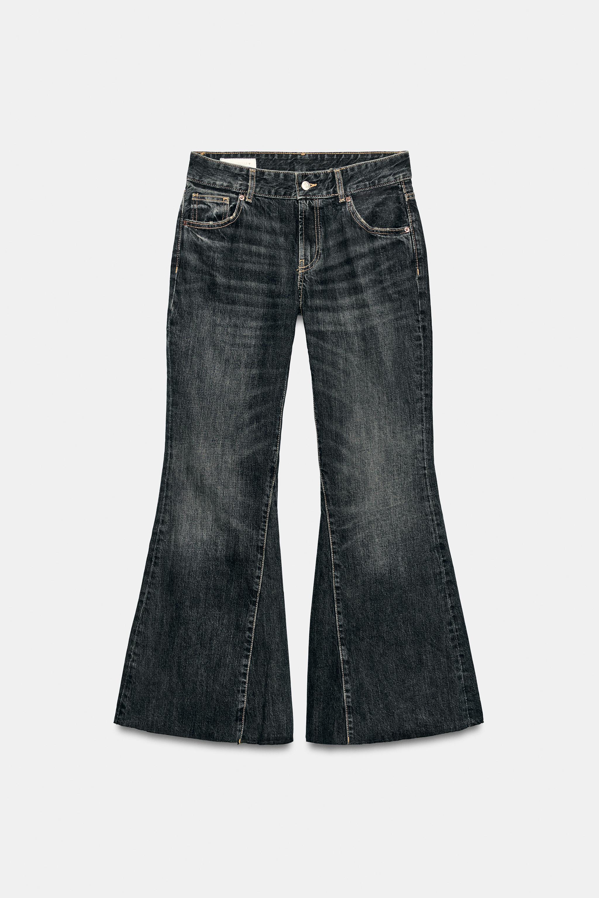 TRF SUPER FLARE LOW-RISE JEANS