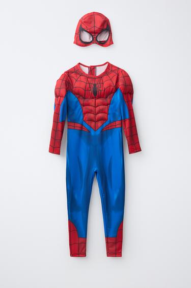 ΟΛΟΣΩΜΗ ΦΟΡΜΑ ΚΑΙ ΜΑΣΚΑ ΜΕΤΑΜΦΙΕΣΗΣ SPIDER-MAN © MARVEL - Κόκκινο του Zara