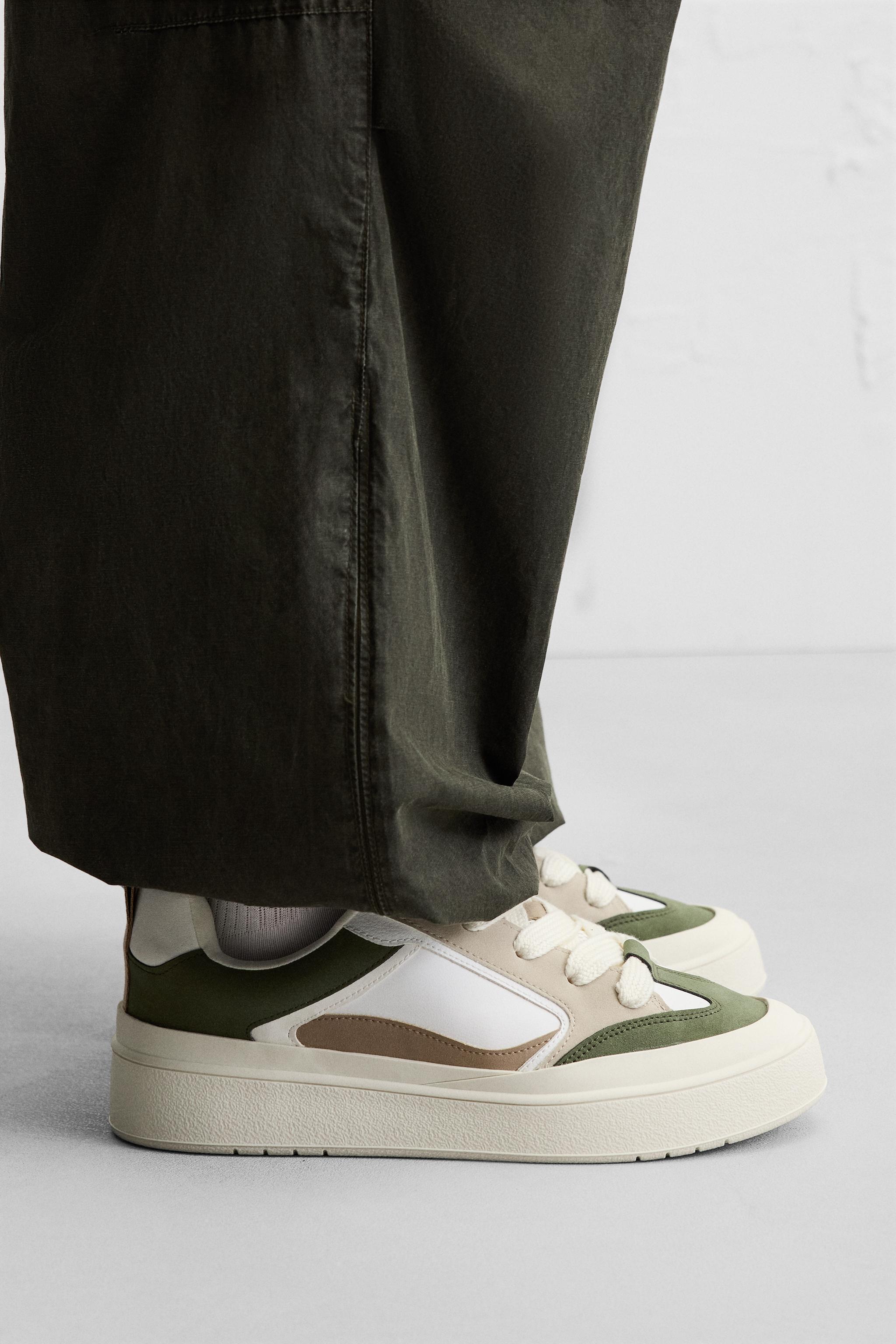 人気【MAXMARA】Sneaker MaxiGreen con suola chunky 人気【MAXMARA】Sneaker MaxiGreen con suola chunky (Max Mara