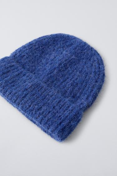 KNIT BEANIE - Electric blue by Zara - Image 1