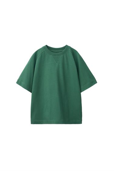 T-SHIRT AND SHORTS SET — Mid-green 2