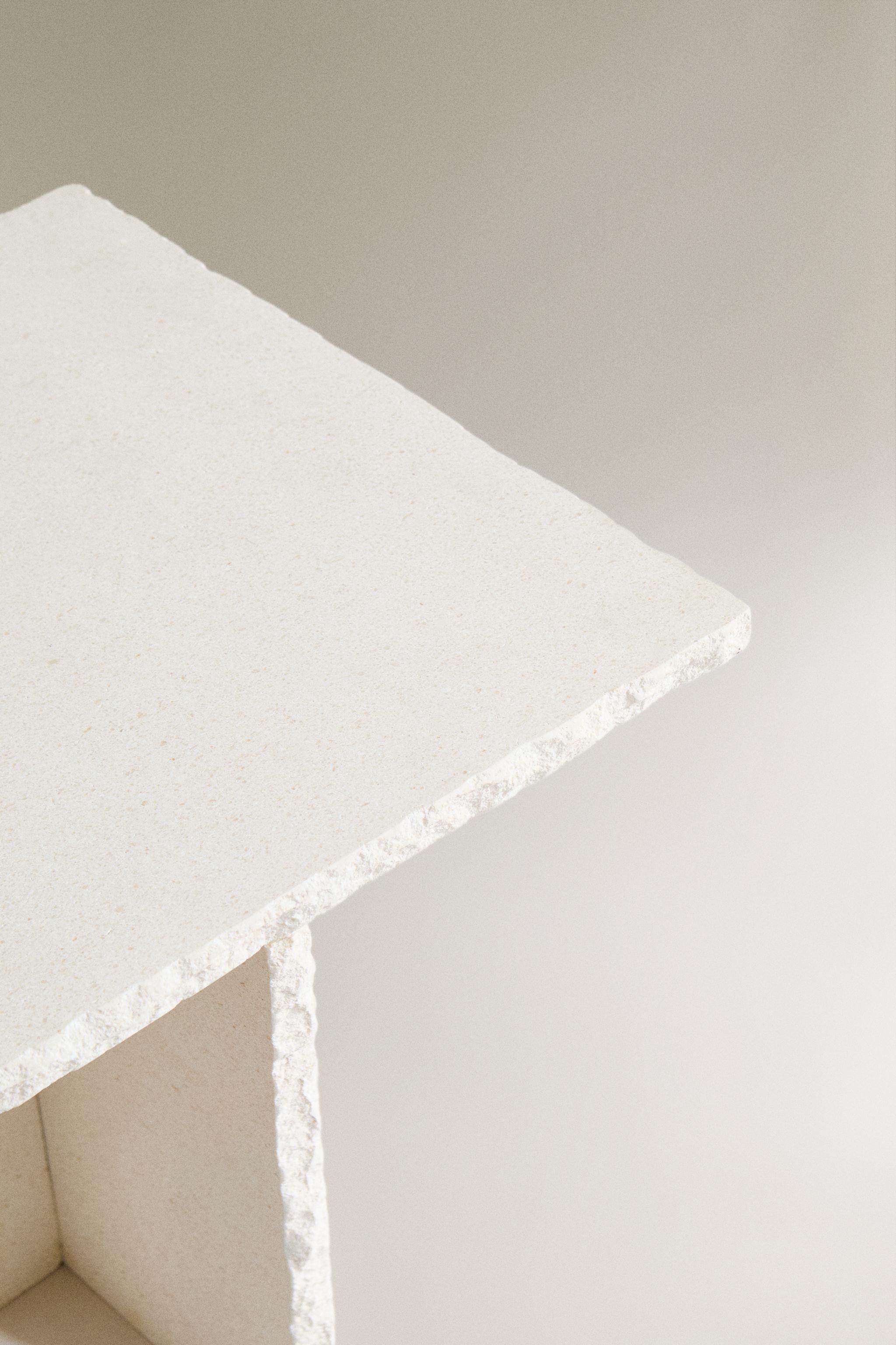 MARBLE SIDE TABLE - White | ZARA United States