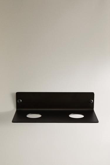 BLACK WALL HOLDER FOR SOAP DISPENSERS - Black by Zara - Image 1