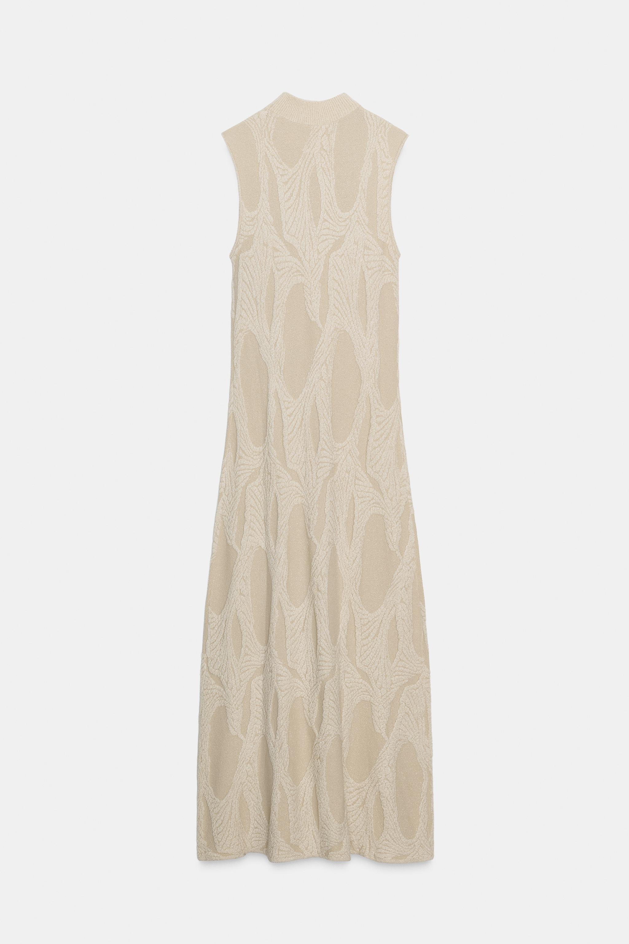 LONG JACQUARD DRESS
