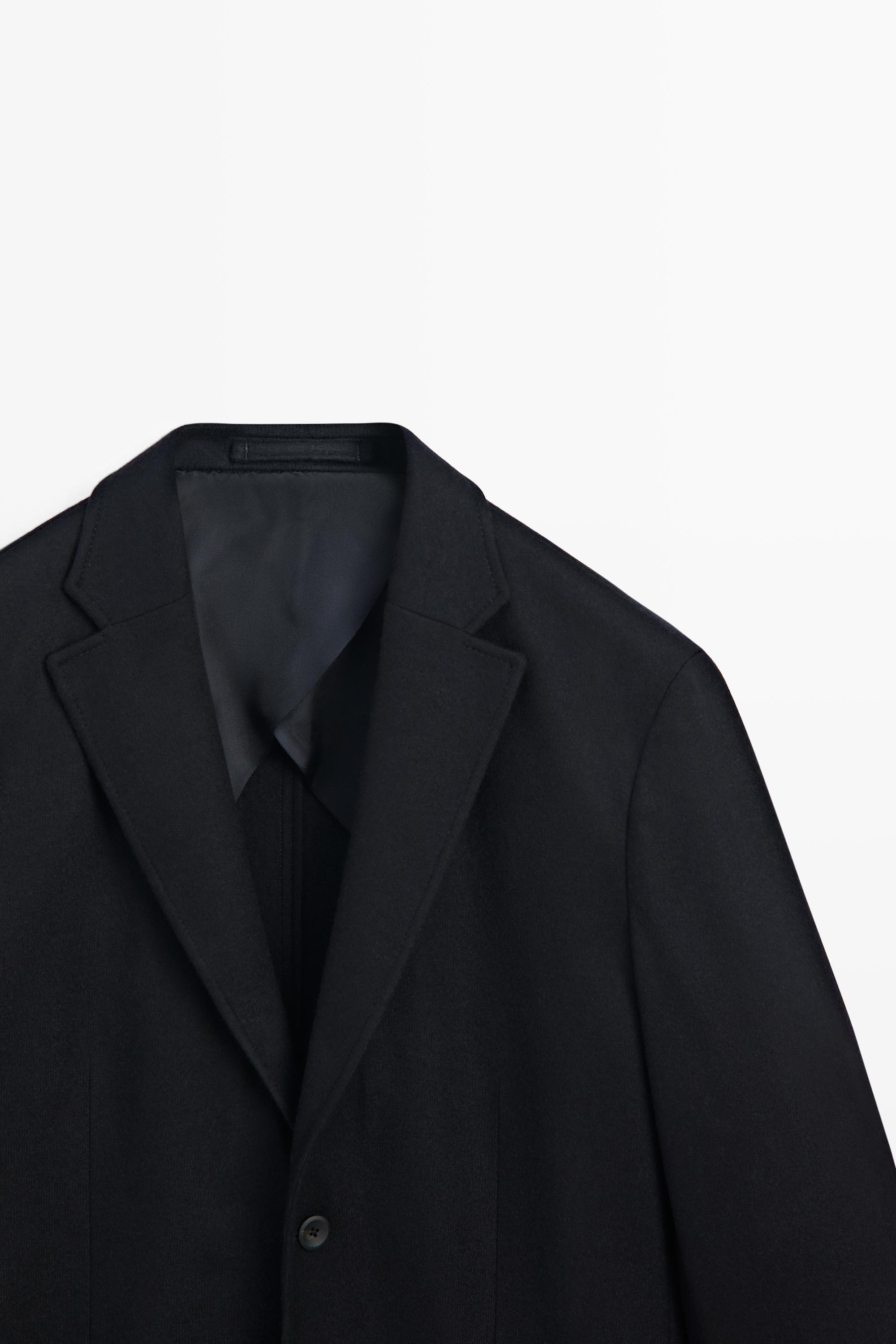 100% wool suit blazer
