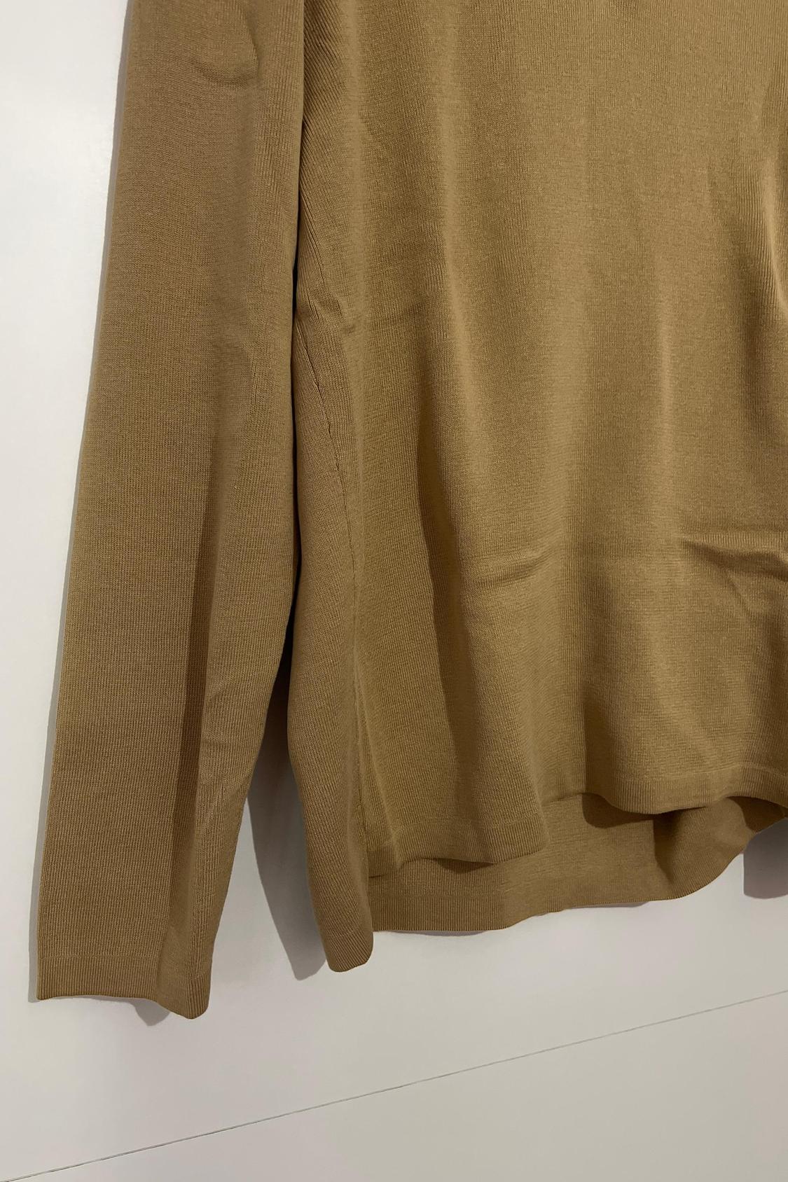 LONG SLEEVE KNIT POLO SHIRT - Image 3