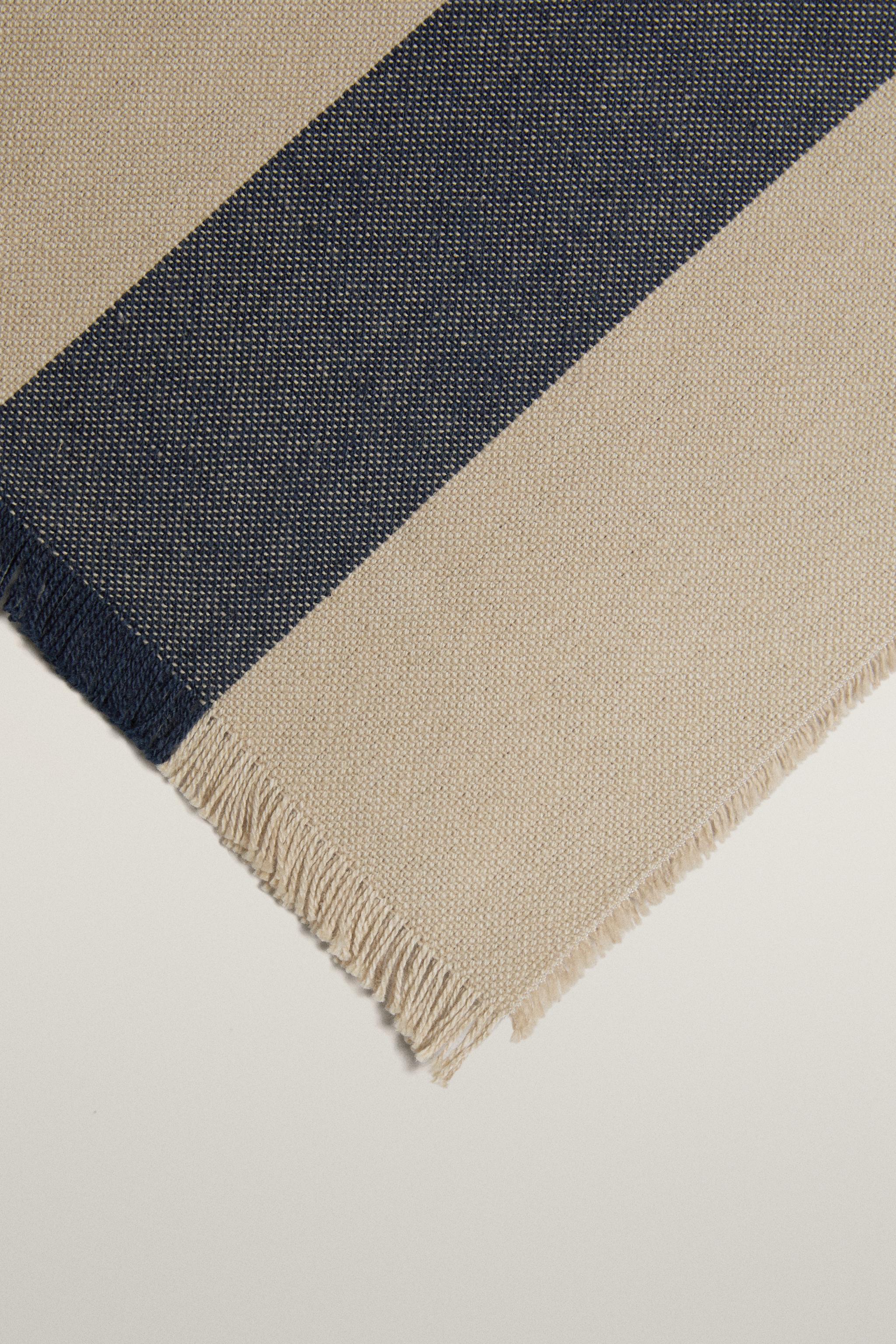 MULTIPURPOSE STRIPED BLANKET