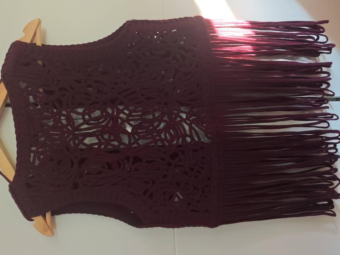 FRINGED MACRAMÉ WAISTCOAT - Image 2