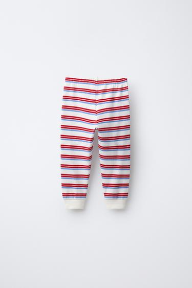 1 1/2-6 YEARS/ STRIPED PYJAMAS - Ecru by Zara - Image 4
