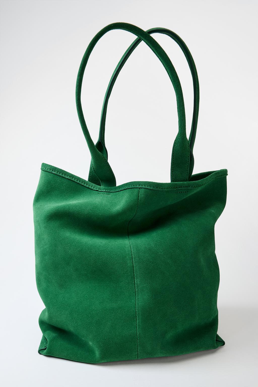SUEDE SHOPPER BAG