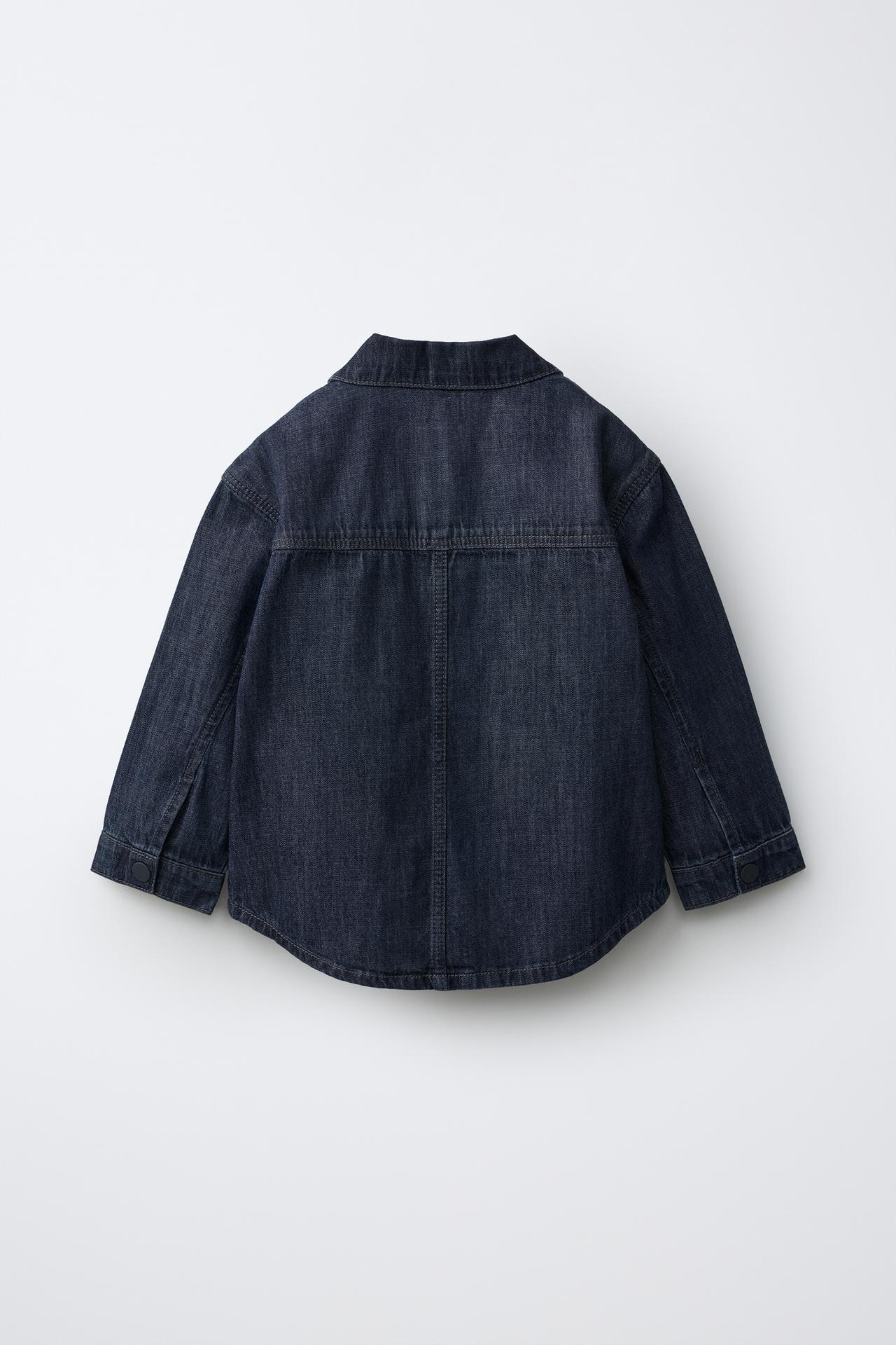 DENIM OVERSHIRT — Indigo
