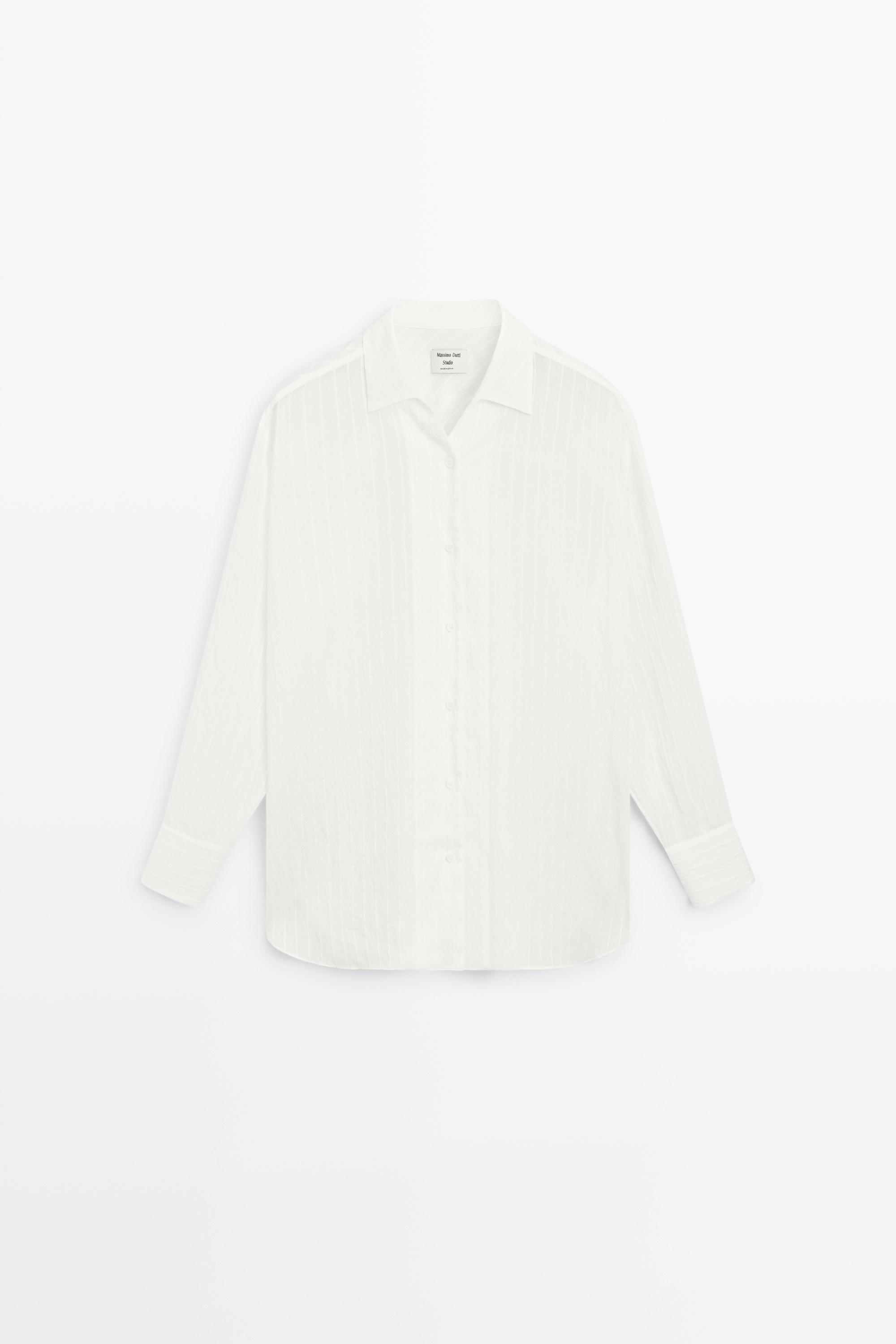Striped Flowing Shirt - STUDIO