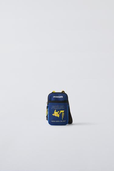 СУМКА ДЛЯ МОБИЛЬНОГО ТЕЛЕФОНА С ПРИНТОМ PIKACHU POKÉMON™ — Синий от Zara — изображение 0