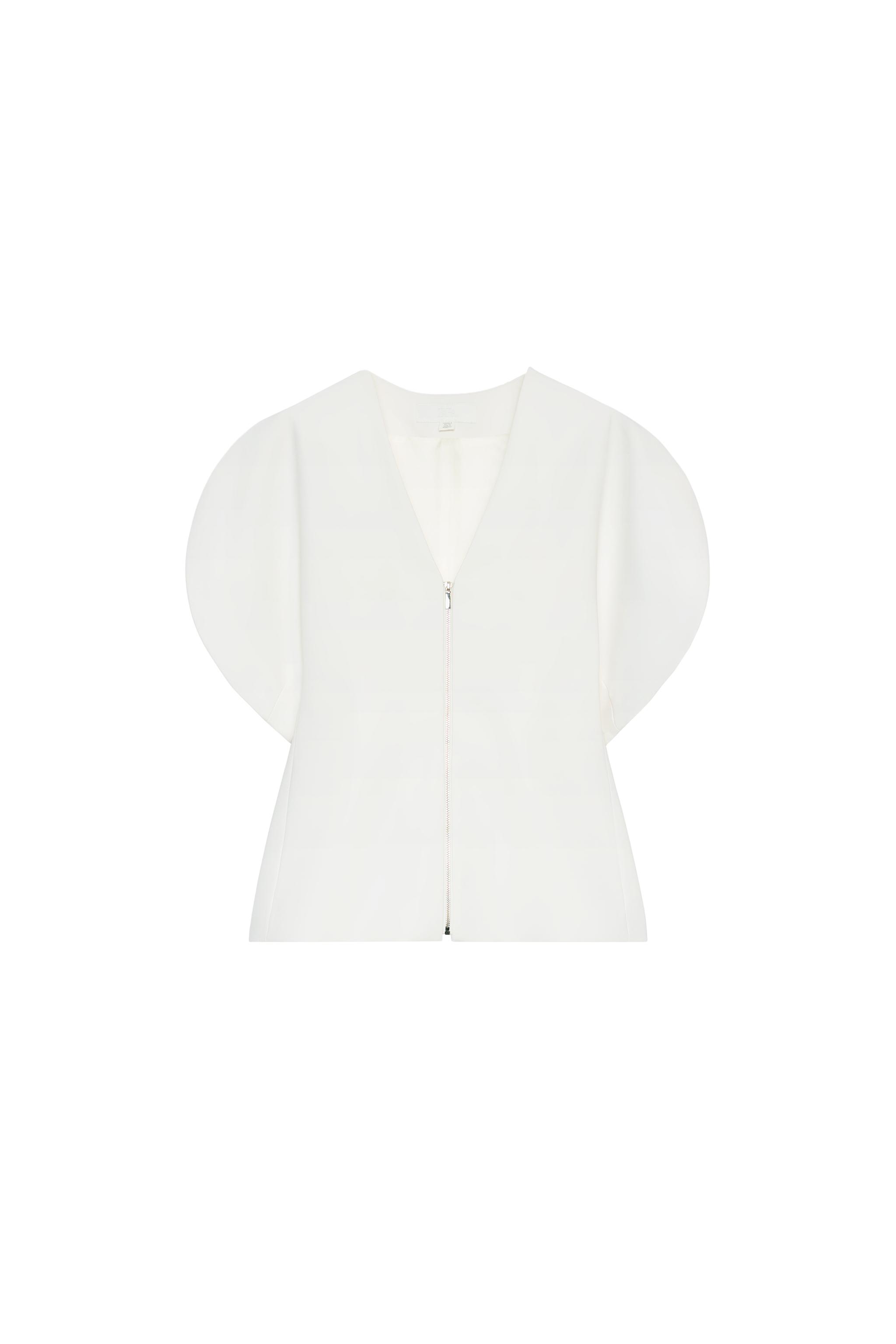 ZW COLLECTION TOP - Ecru | ZARA India