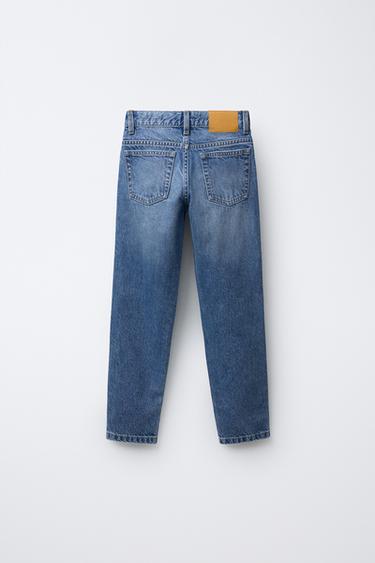 SLIM FIT JEANS - Mid-blue by Zara