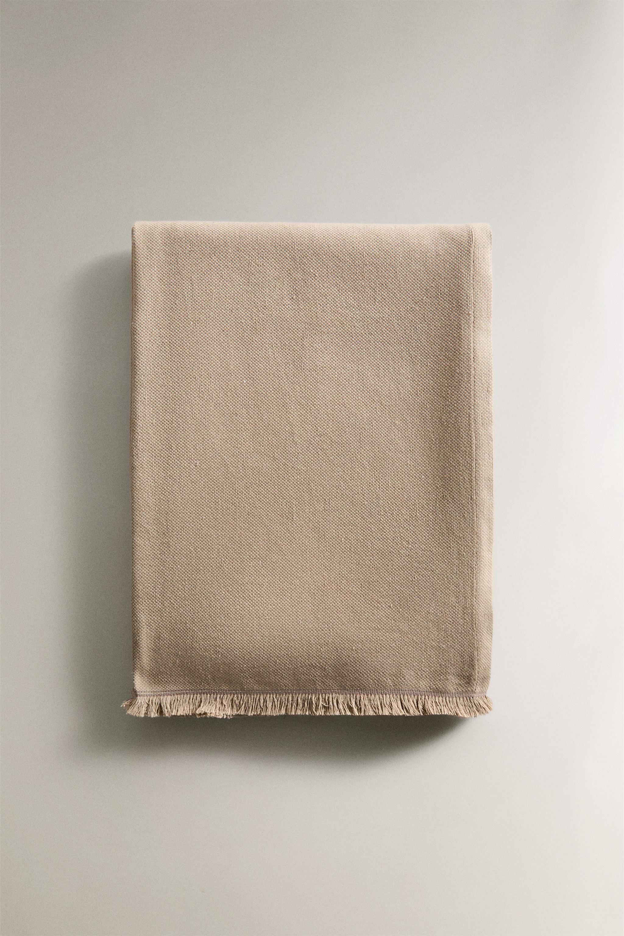 プレーン マルチパーパス ブランケット - ライトベージュ | ZARA