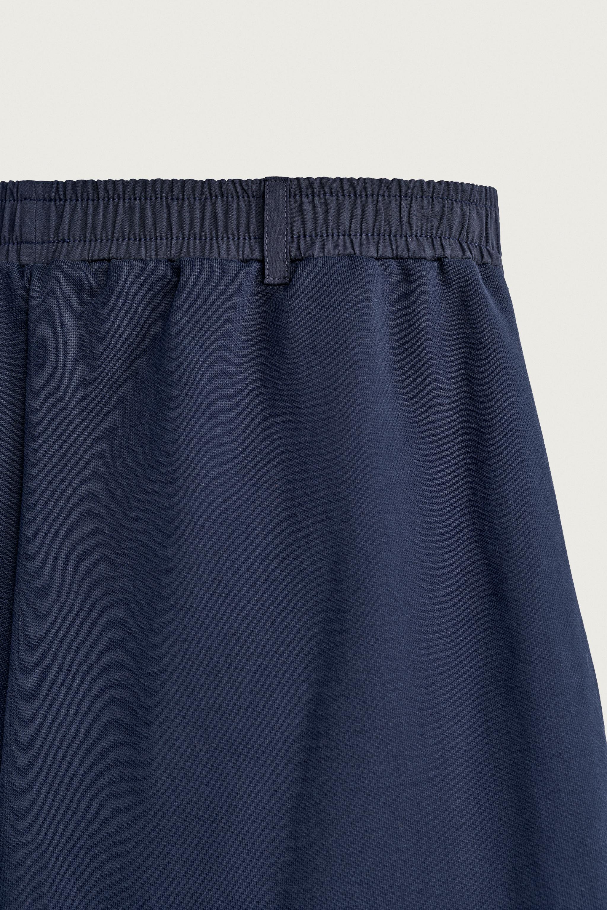 CONTRAST WAIST JOGGER SHORTS