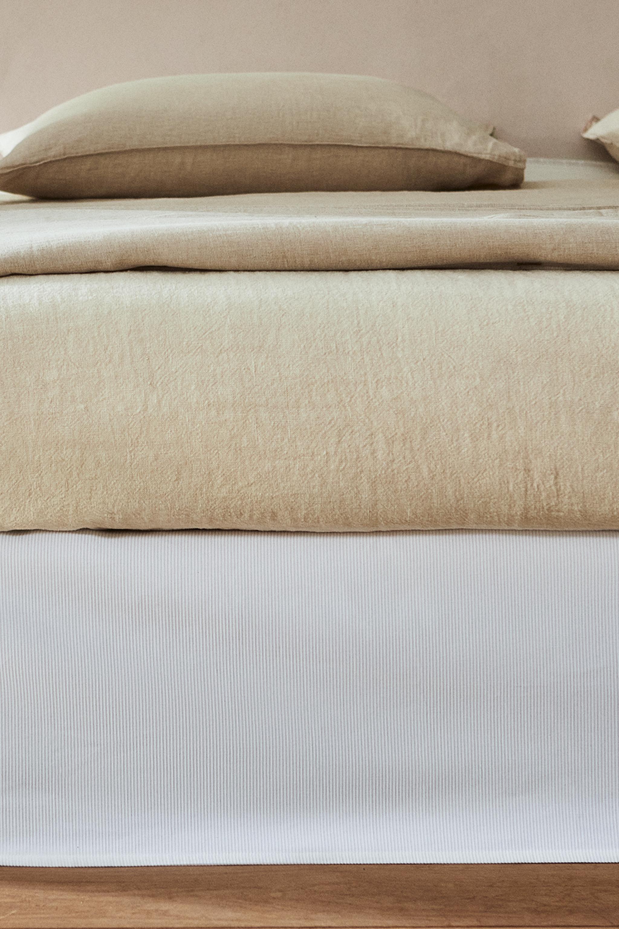 Zara RIBBED BEDSKIRT — фото 6