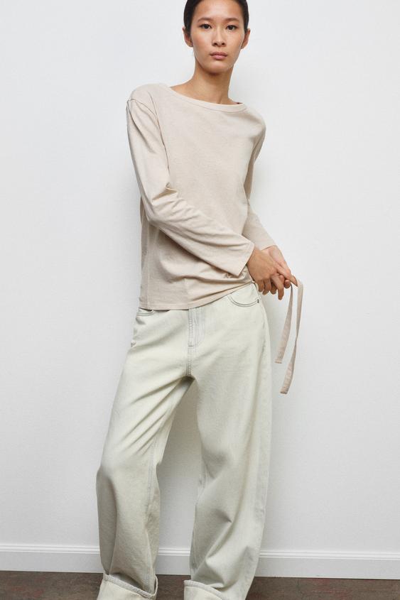 ASYMMETRIC RUSTIC T-SHIRT