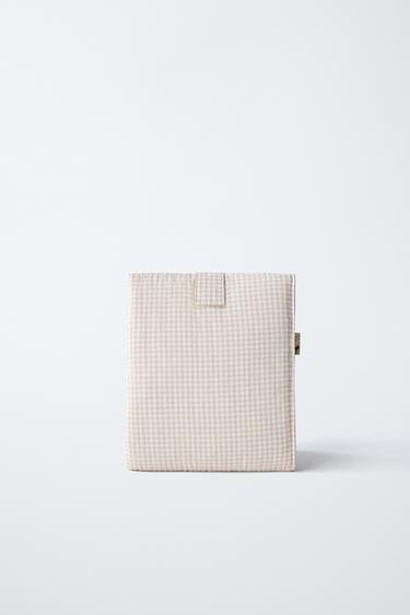 GINGHAM MATERNITY BAG - Gingham White by Zara - Image 7