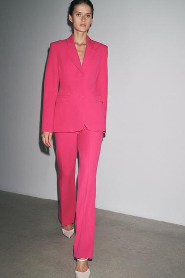 Zaras SOFT MULE MED REM - Rosa - Bild 0