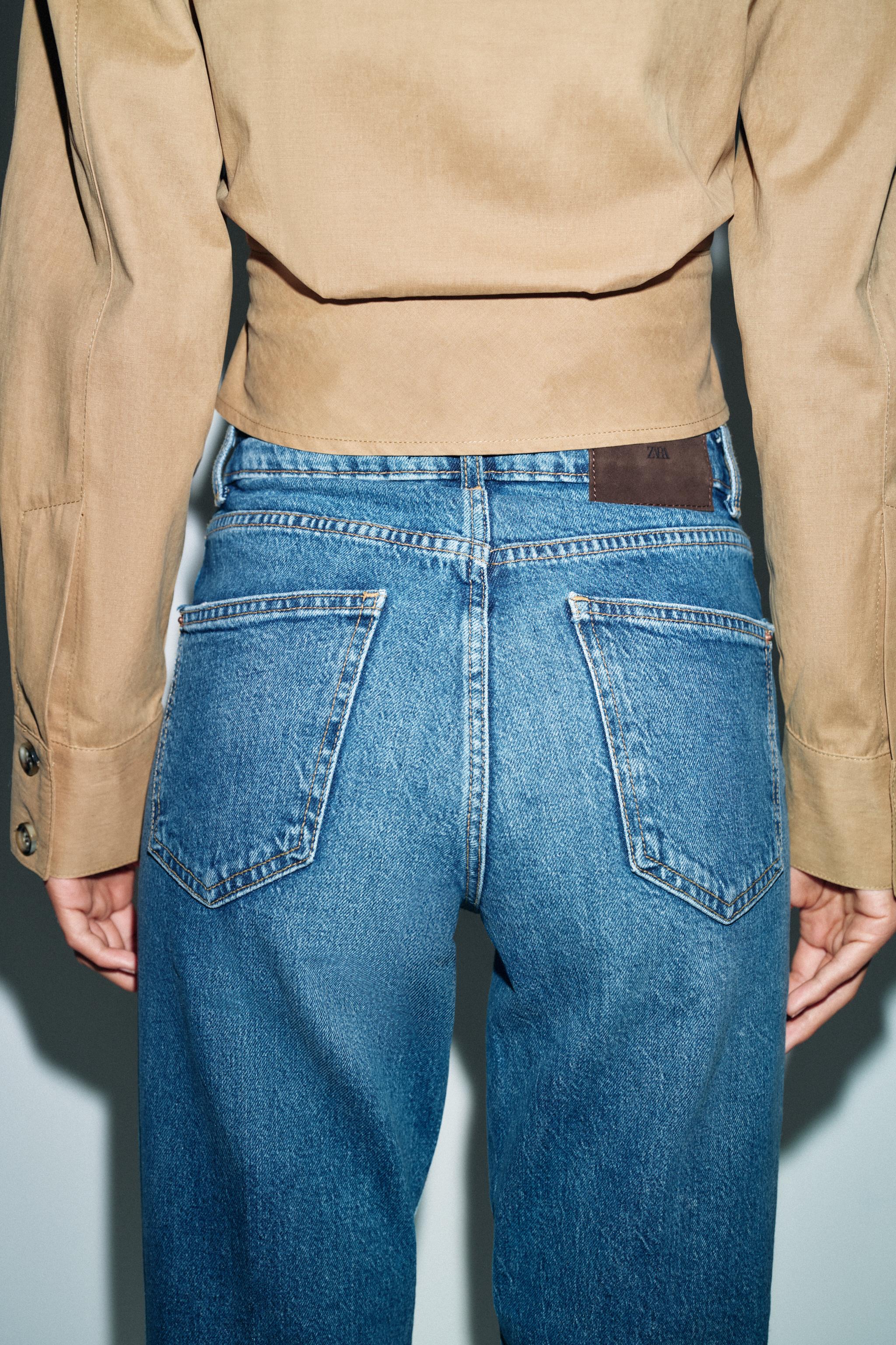 Z1975 YÜKSEK BEL ÜTÜ İZLİ MOM FIT JEAN - Görsel 7