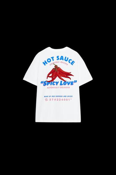 TEXT PRINT T-SHIRT - White by Zara