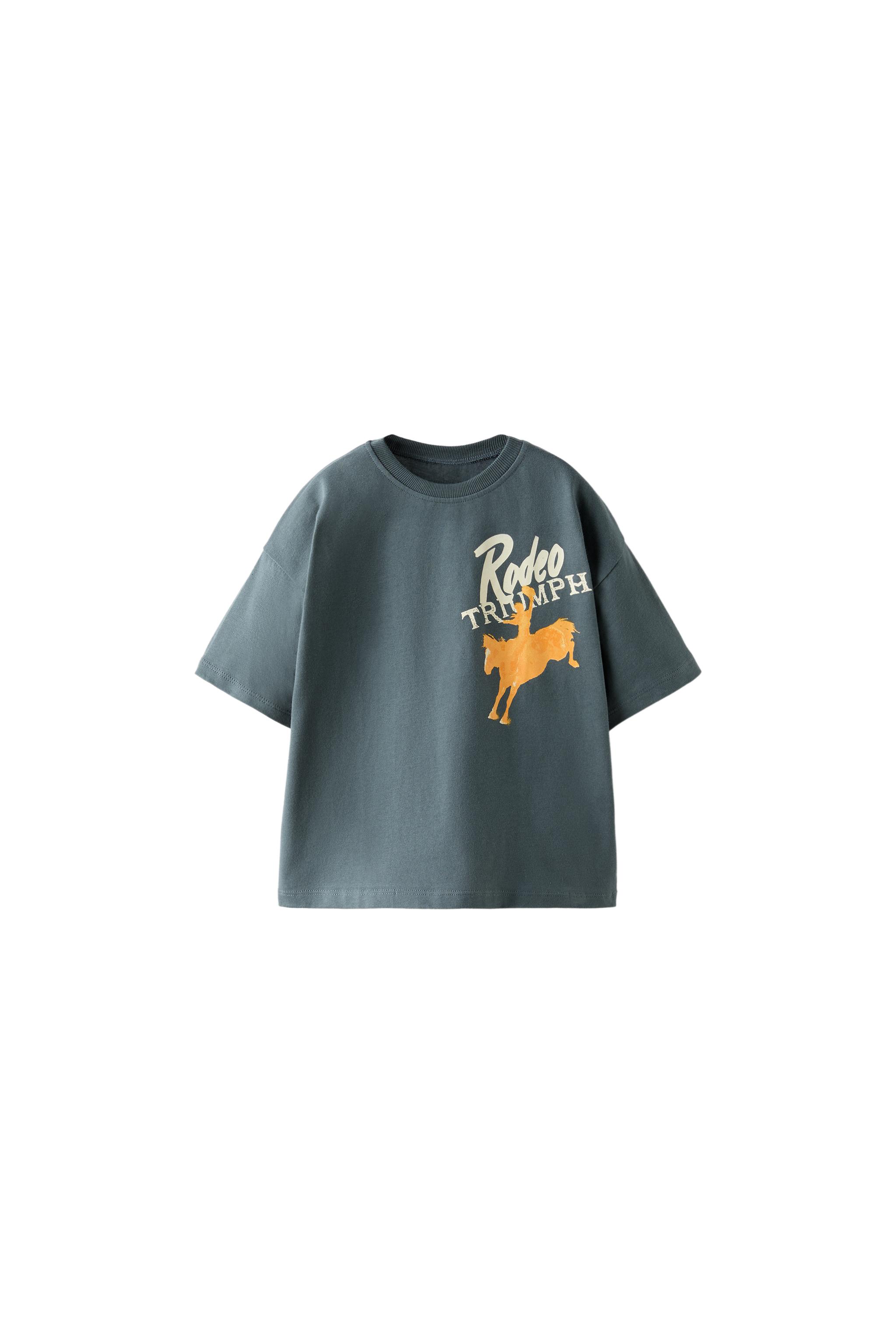 Tシャツ・カットソー WKNDRS COWBOY T-SHIRT 5SA311 COWBOY T-SHIRT - Oyster-white | ZARA Australia