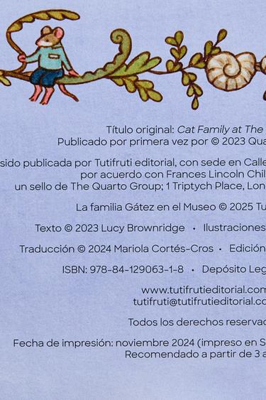 LA FAMILIA GÁTEZ EN EL MUSEO CHILDREN'S BOOK - Multicoloured by Zara - Image 5