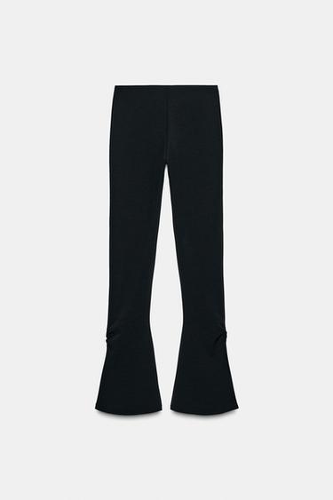 FLARE LEGGINGS - Black by Zara - Image 4