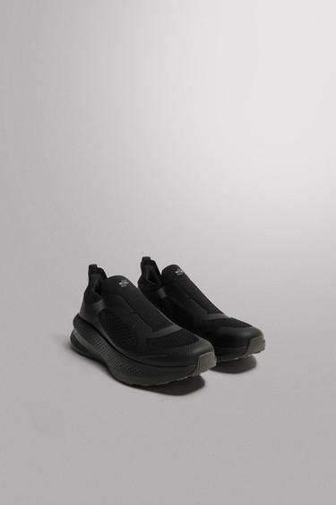 Zara TRAIL  RUNNING SNEAKERS - Black