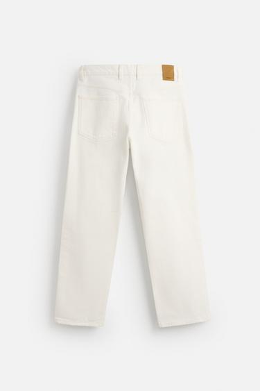 JEAN RELAXED STRAIGHT FIT - Blanc de Zara - Image 1
