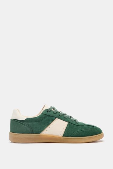 COLOURFUL TRAINERS - Green by Zara